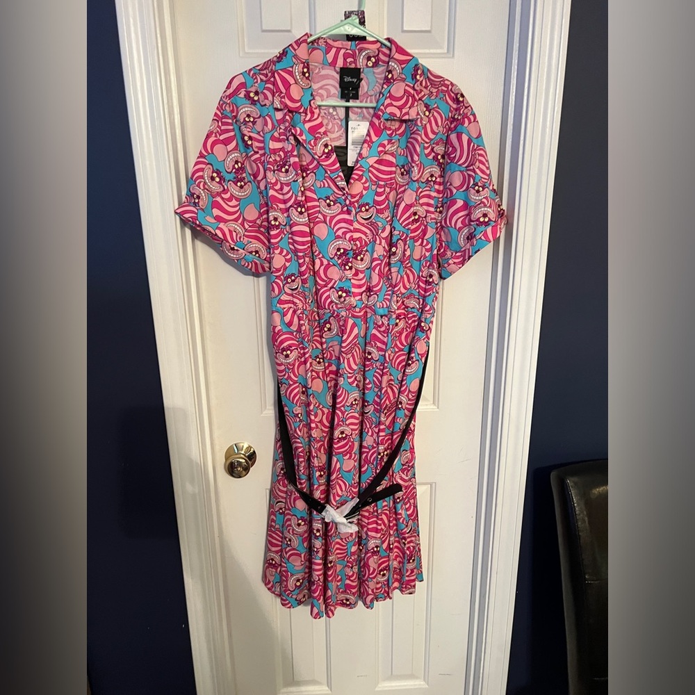 NWT Torrid Disney Cheshire Cat dress